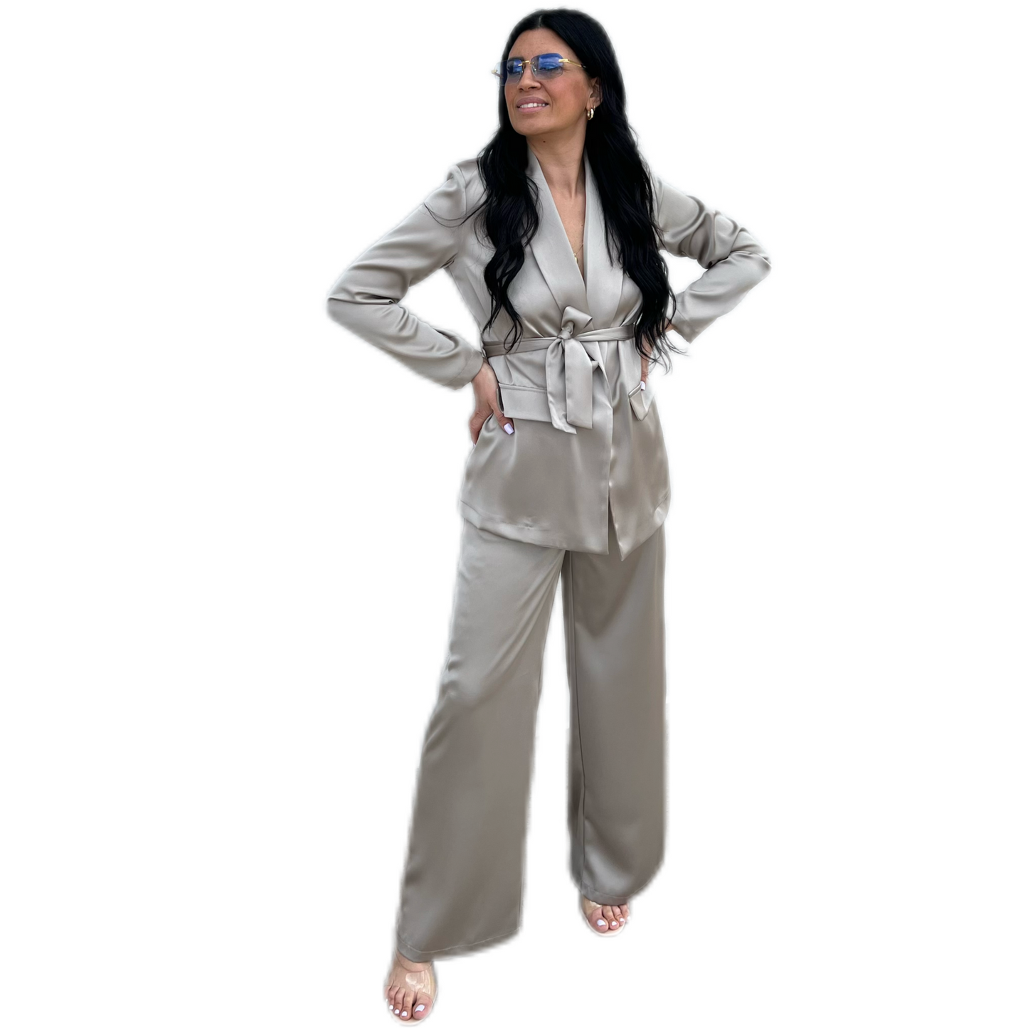 Tailleur kimono viscosa - Eiki