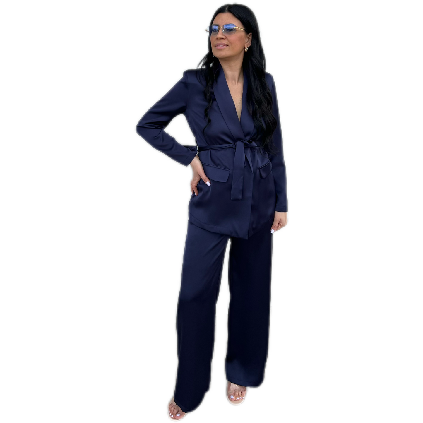 Tailleur kimono viscosa - Eiki