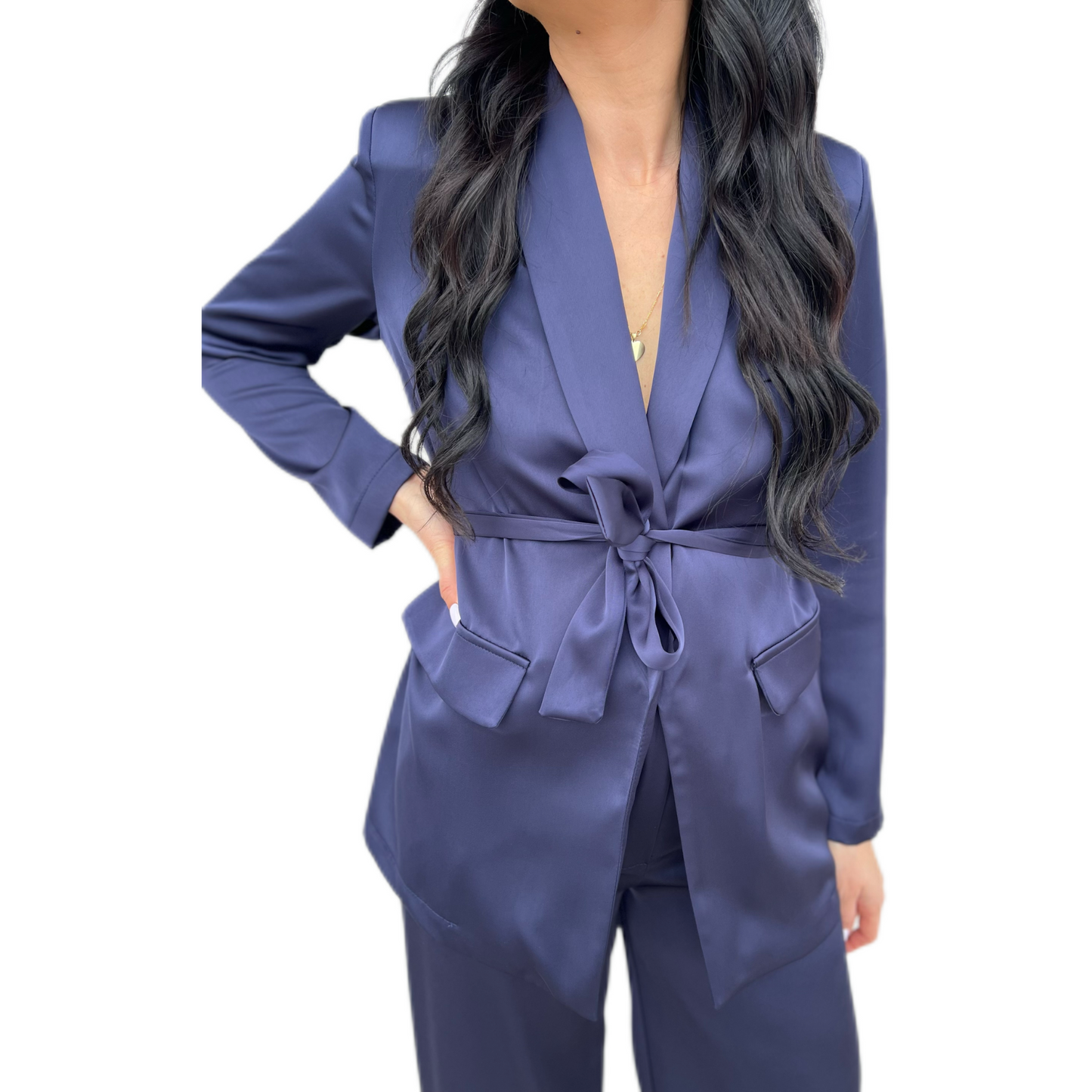 Tailleur kimono viscosa - Eiki