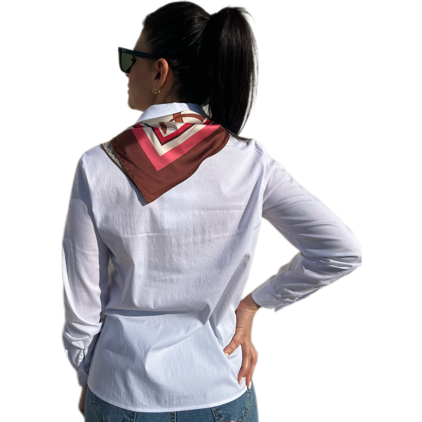 Camicia con foulard - Eiki