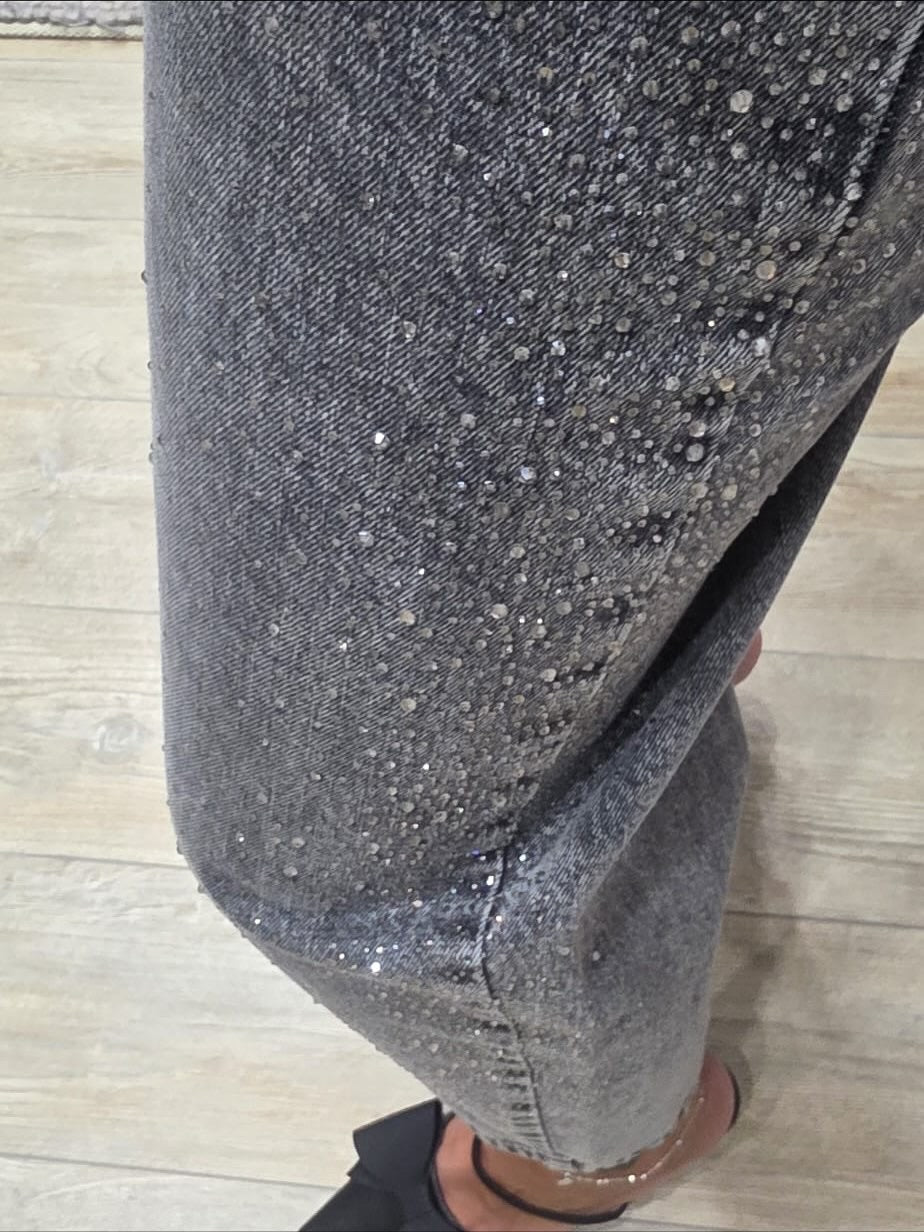 Jeans ballon brillantino Eiki