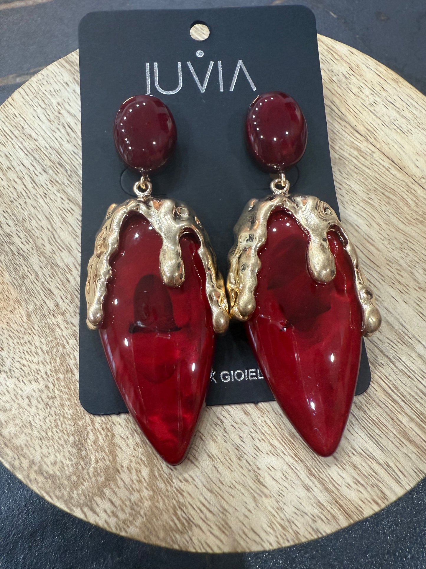 Orecchini Pendente Oliva