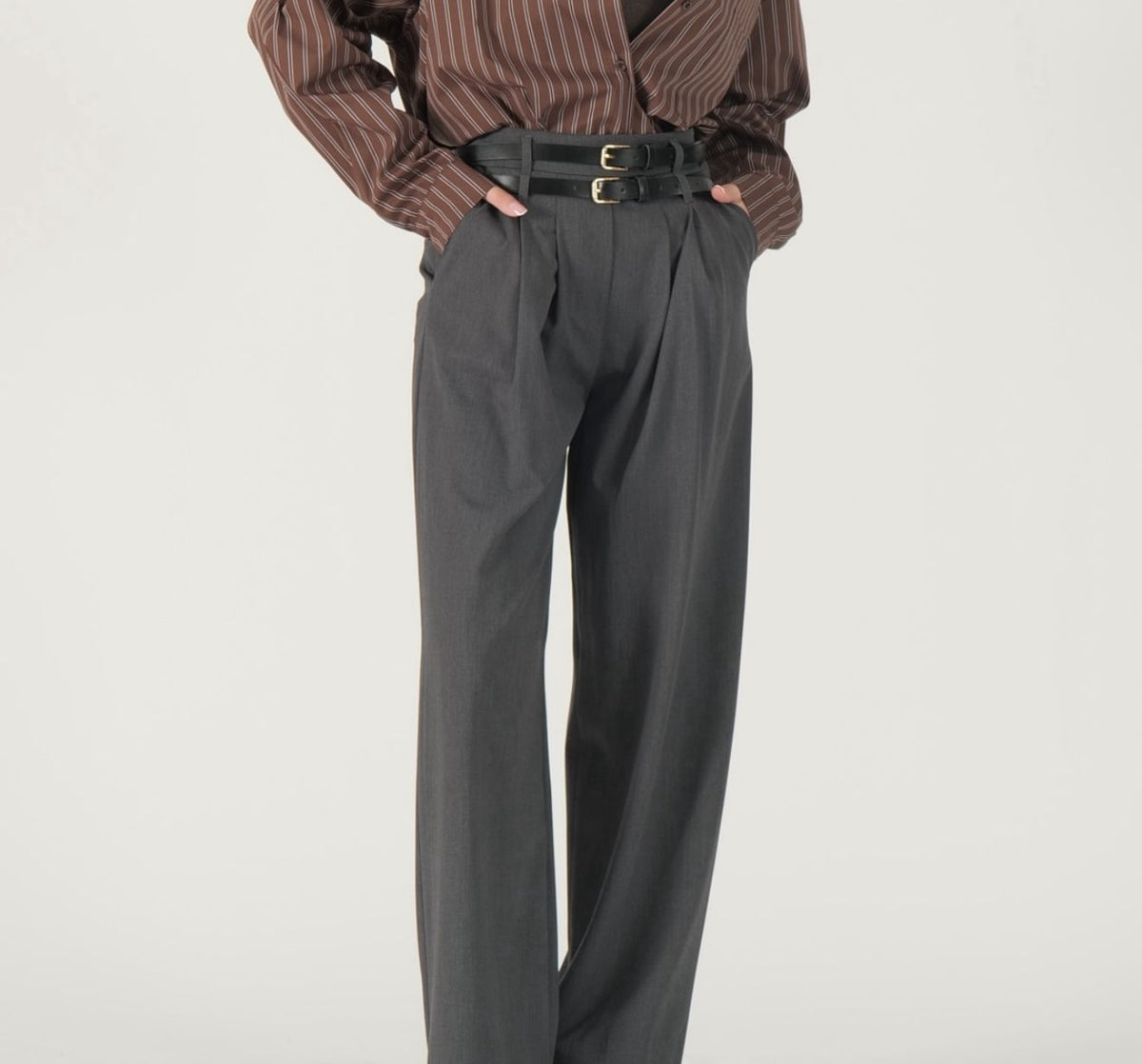 Pantalone con cintura Eiki