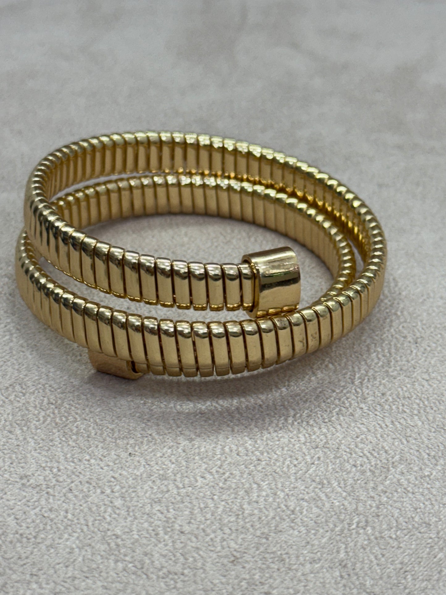 Bracciale spirale serpente