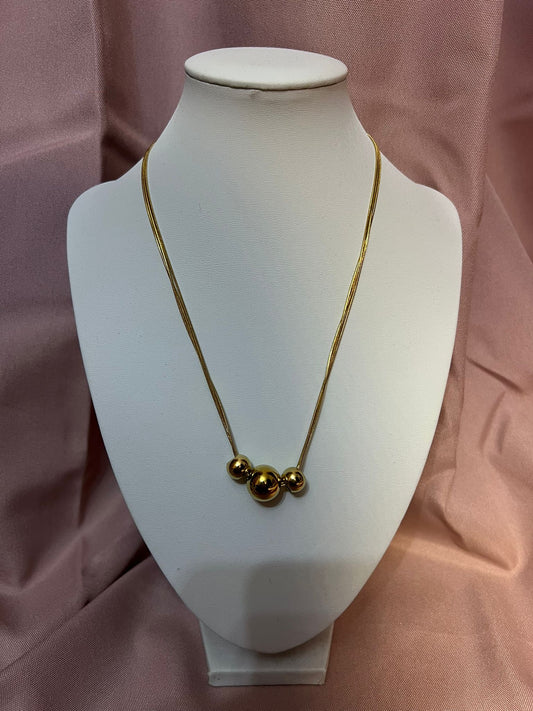 Collana tre sfere