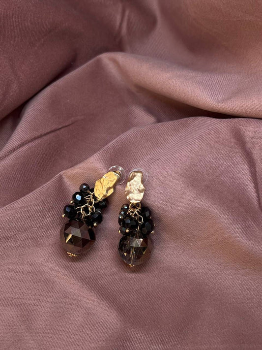 Orecchini grappolo sfere in cristallo