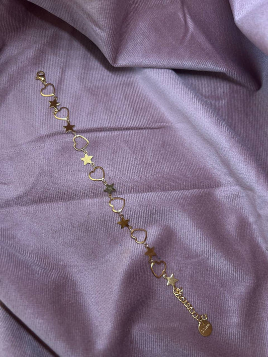 Bracciale stelle e cuori