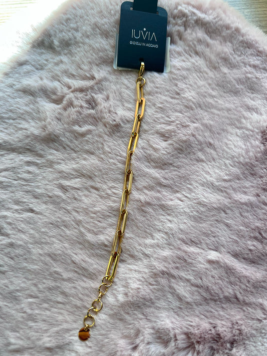 Bracciale catene piatte