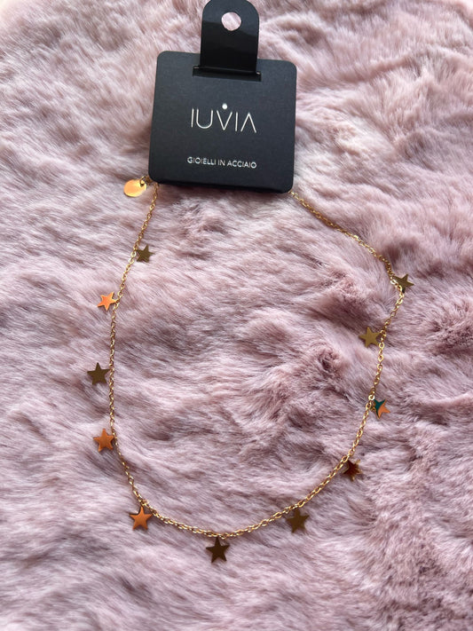 Collana charm stelle