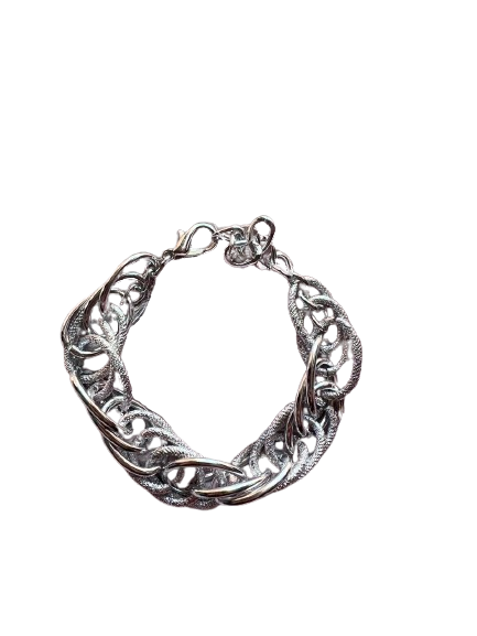 Bracciale catena satinata