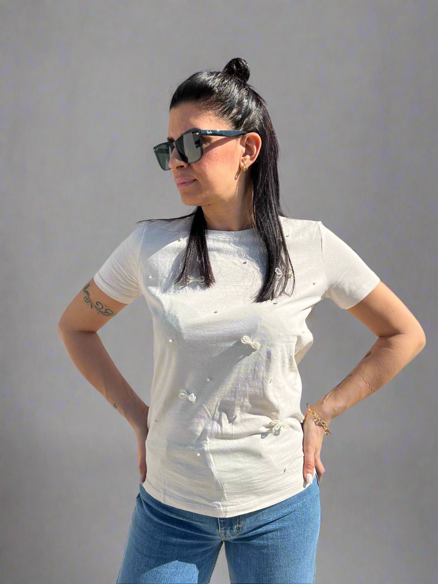 T-shirt fiocchetti - Eiki