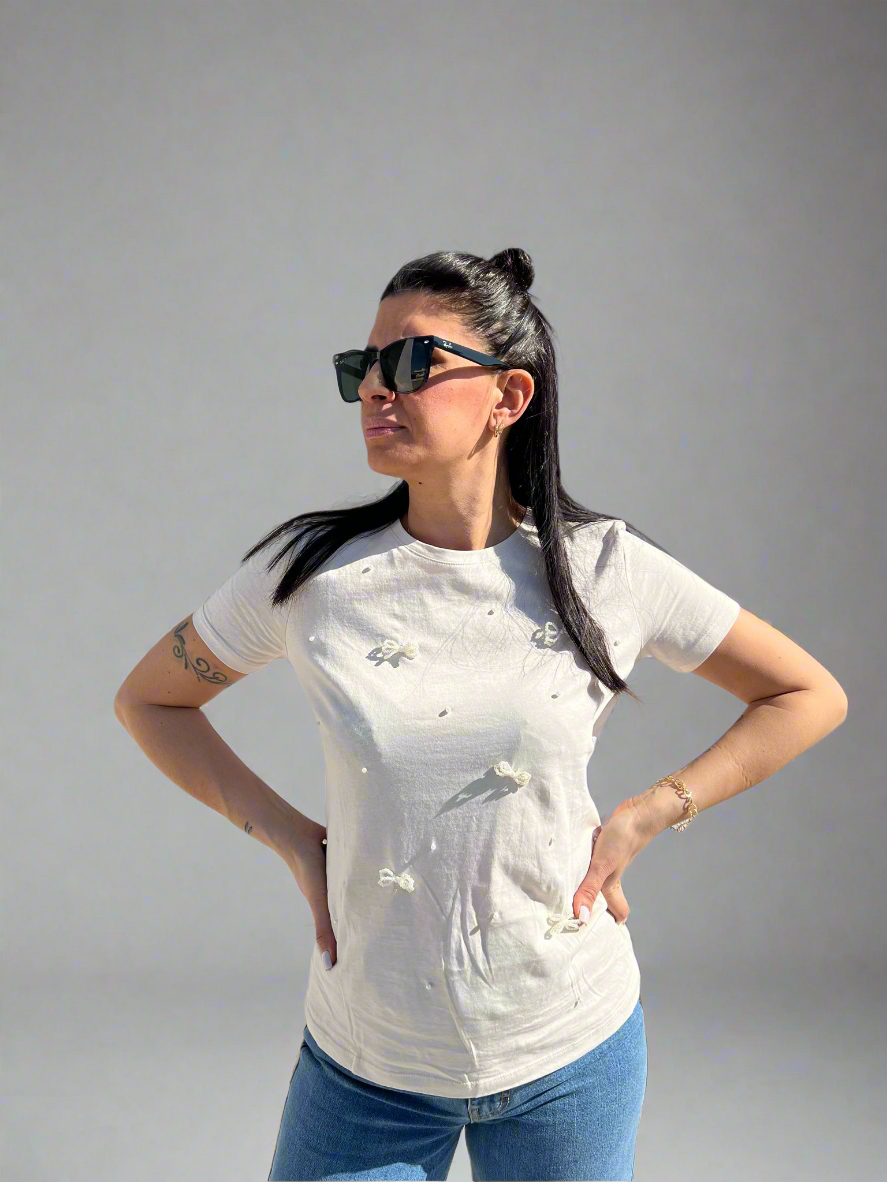 T-shirt fiocchetti - Eiki