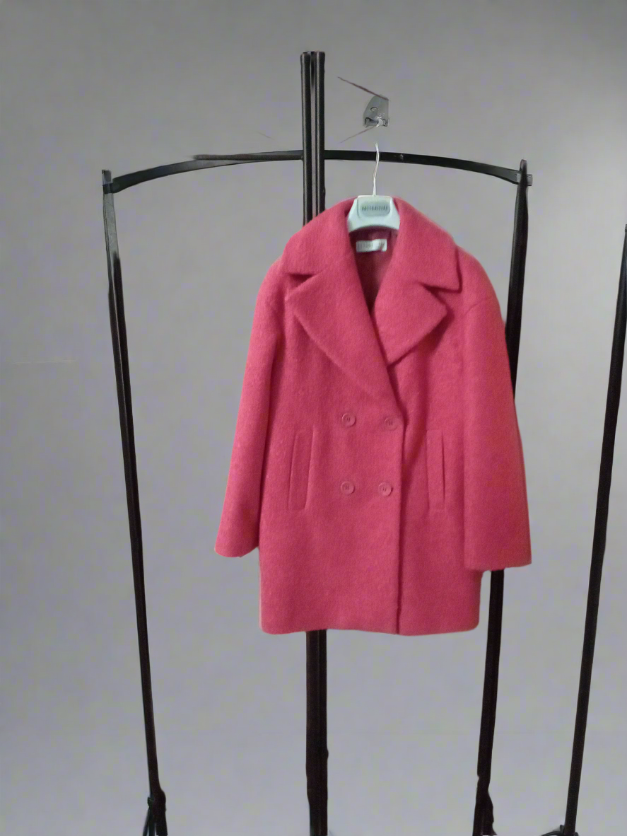 Cappotto bottoni - Rosso Di Sera