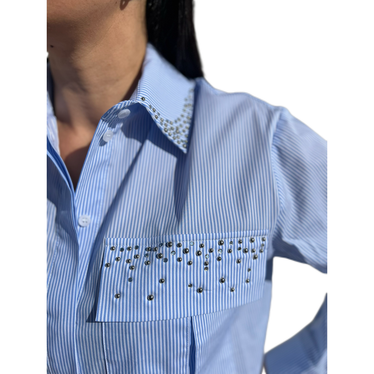 Camicia con borchie -  Eiki