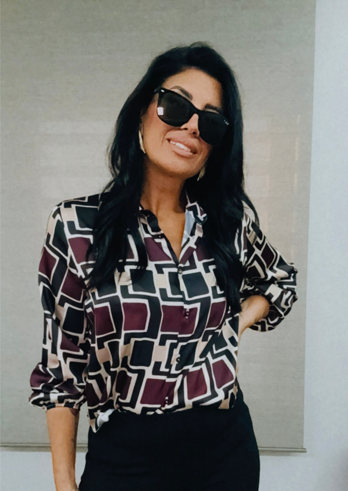 Eiki Camicia Astratta