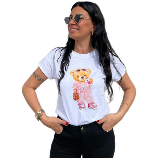 T-shirt teddy girl - Eiki