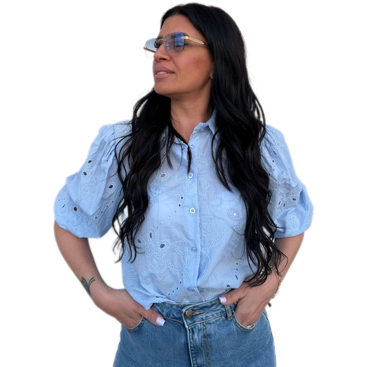 Camicia pizzo - Eiki