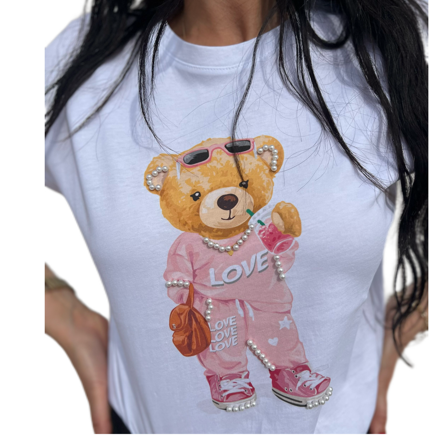T-shirt teddy girl - Eiki