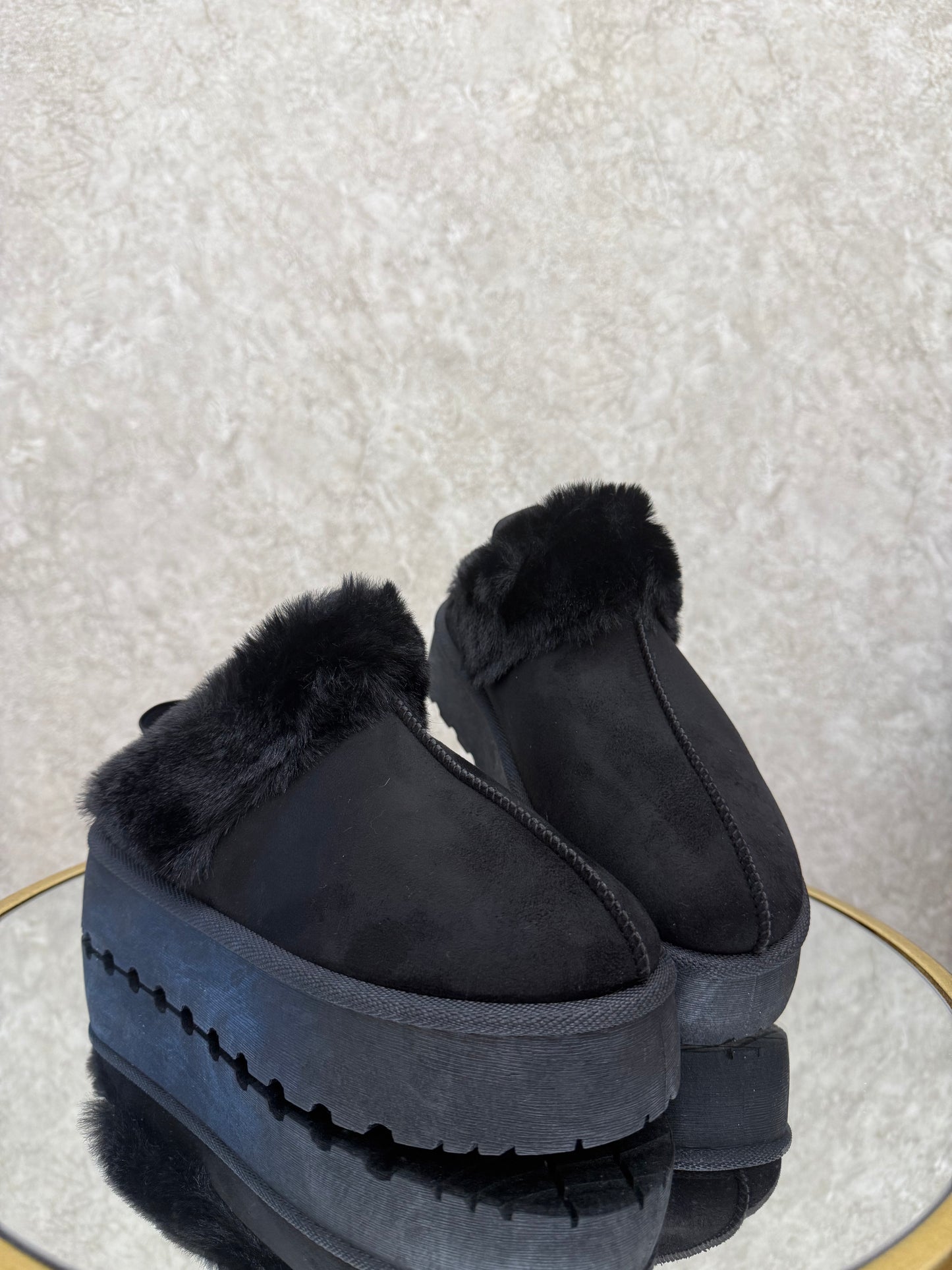 Slippers Con Plateau e Cinturino
