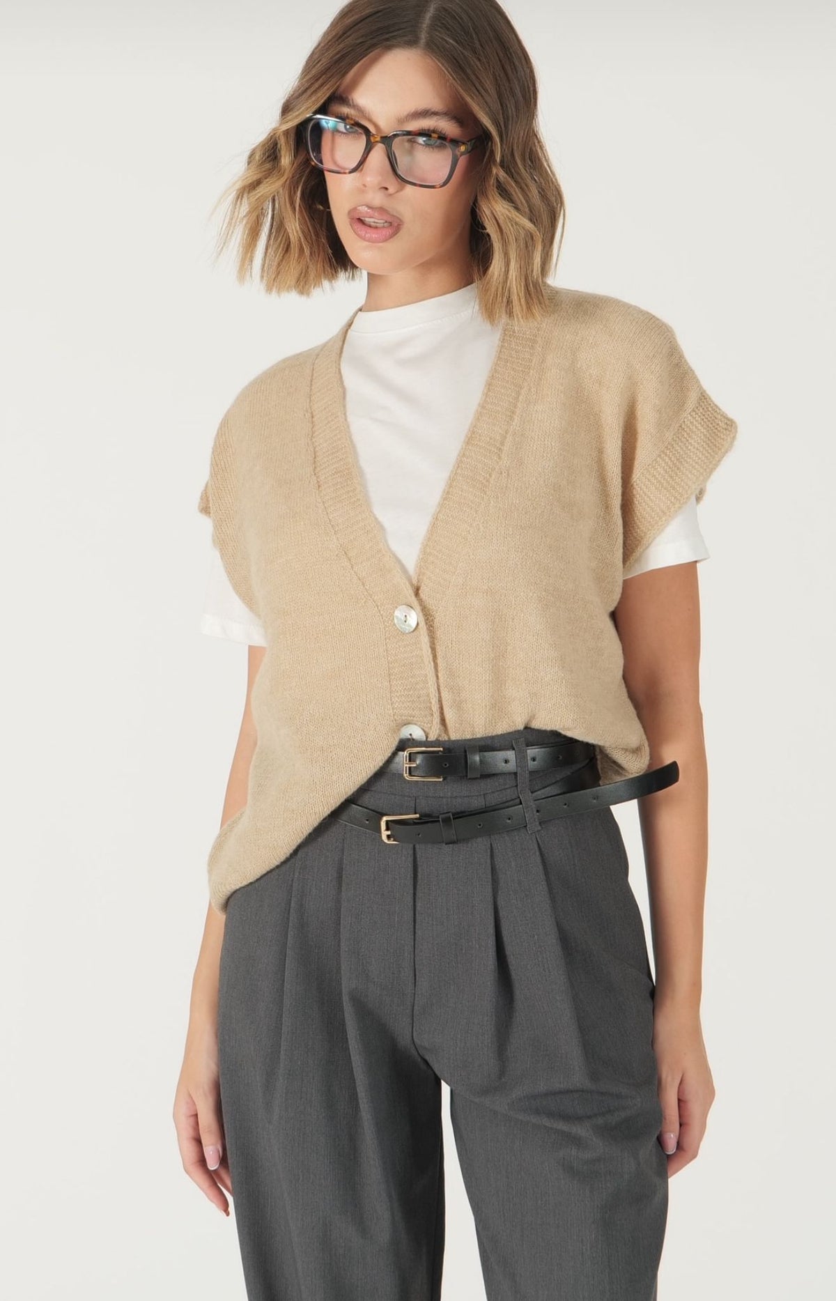 Pantalone con cintura Eiki