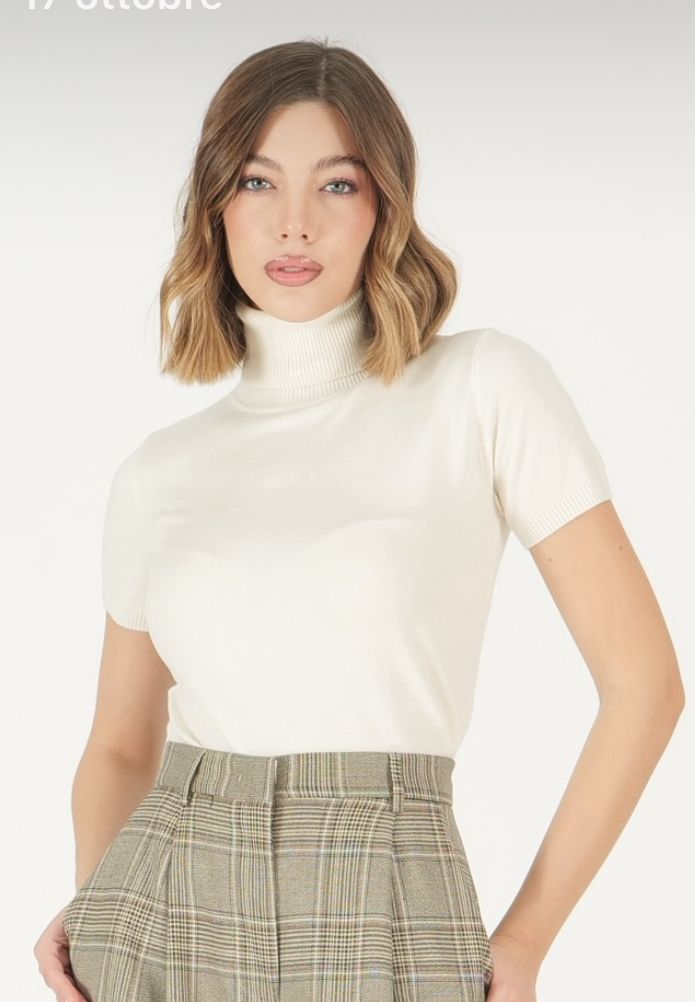 Maglia mezza manica collo Eiki