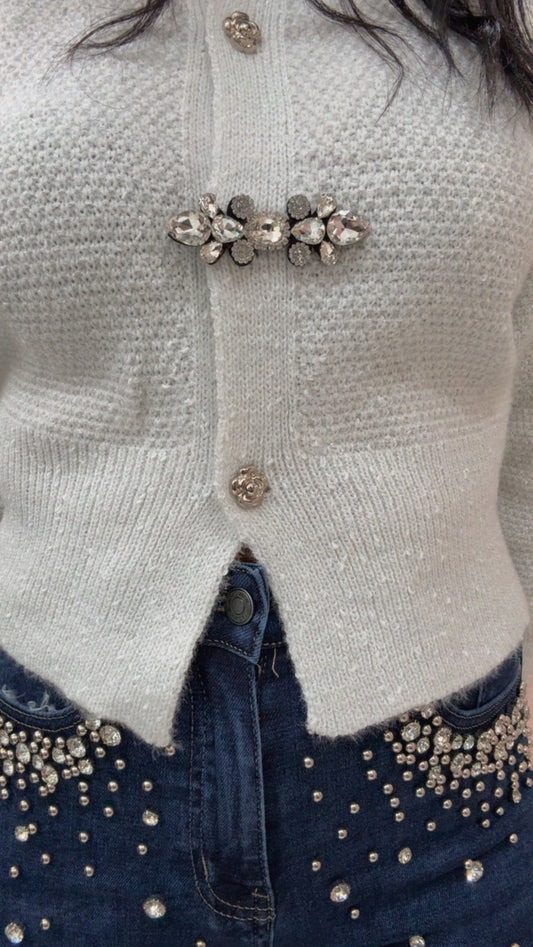 Cardigan brillantino Jene’