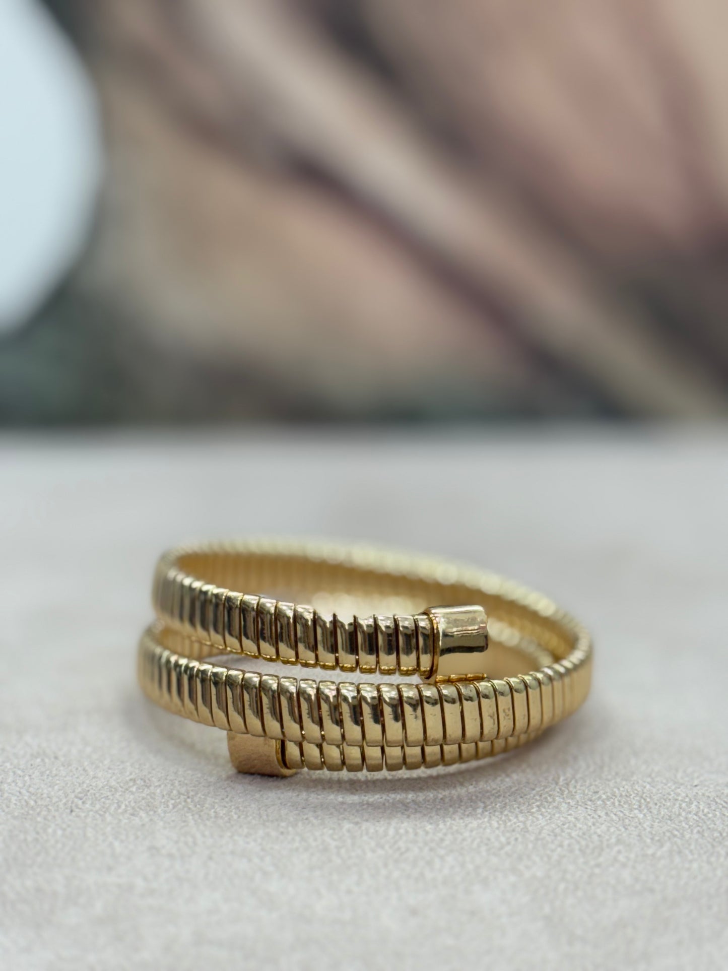 Bracciale spirale serpente