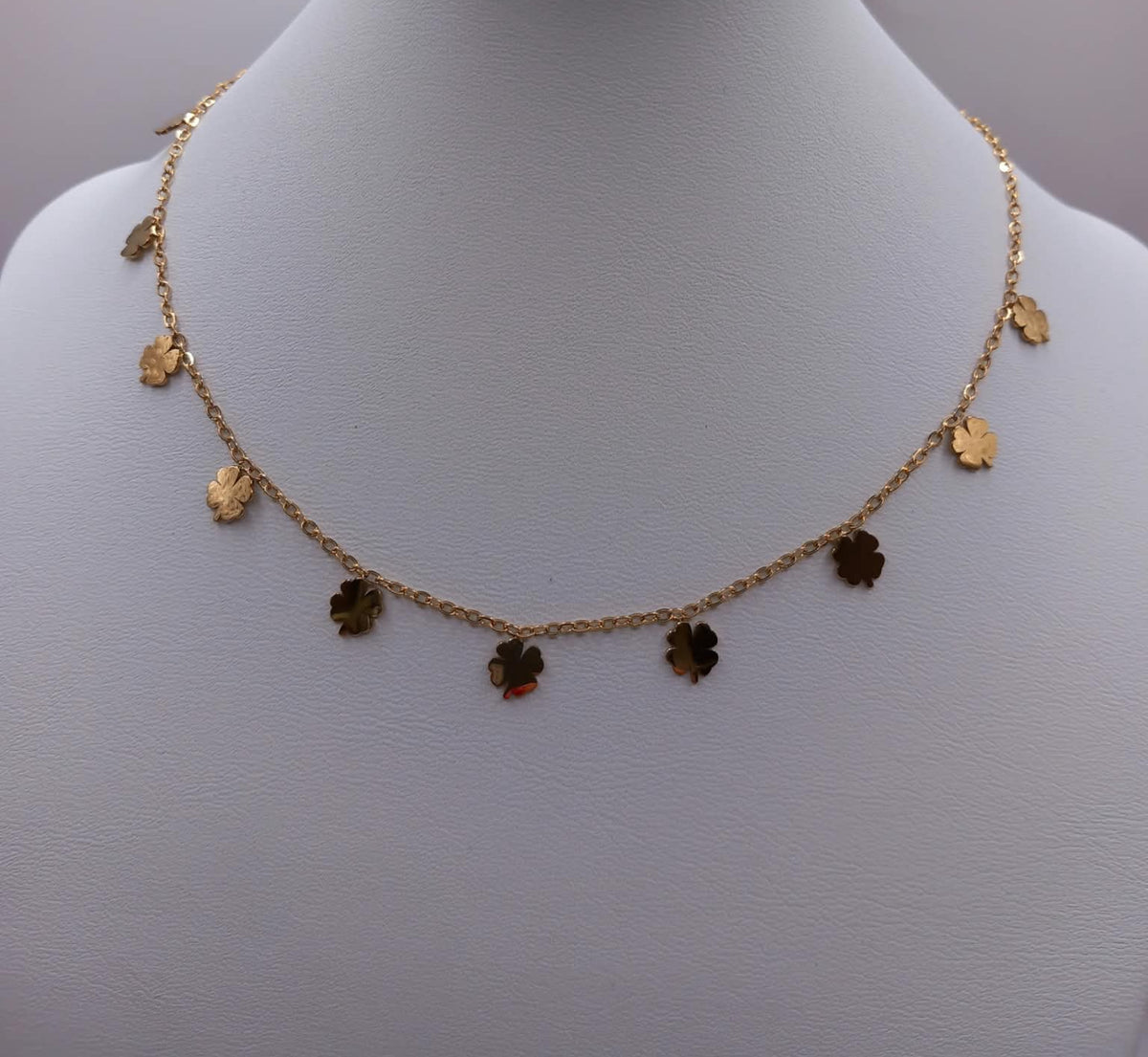 Collana quadrifogli