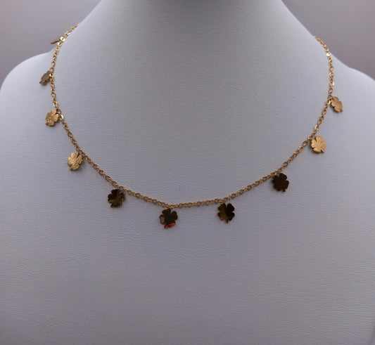 Collana quadrifogli