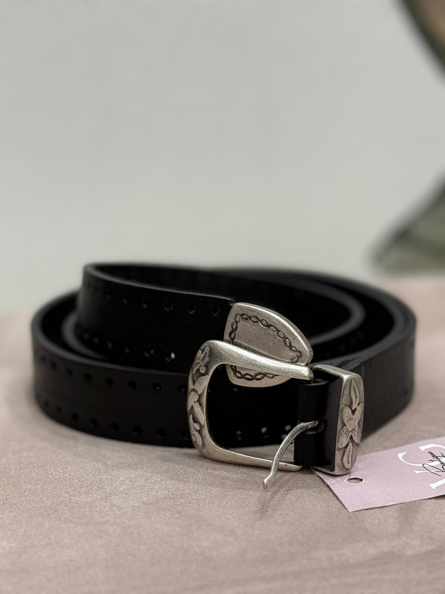 Cintura in pelle