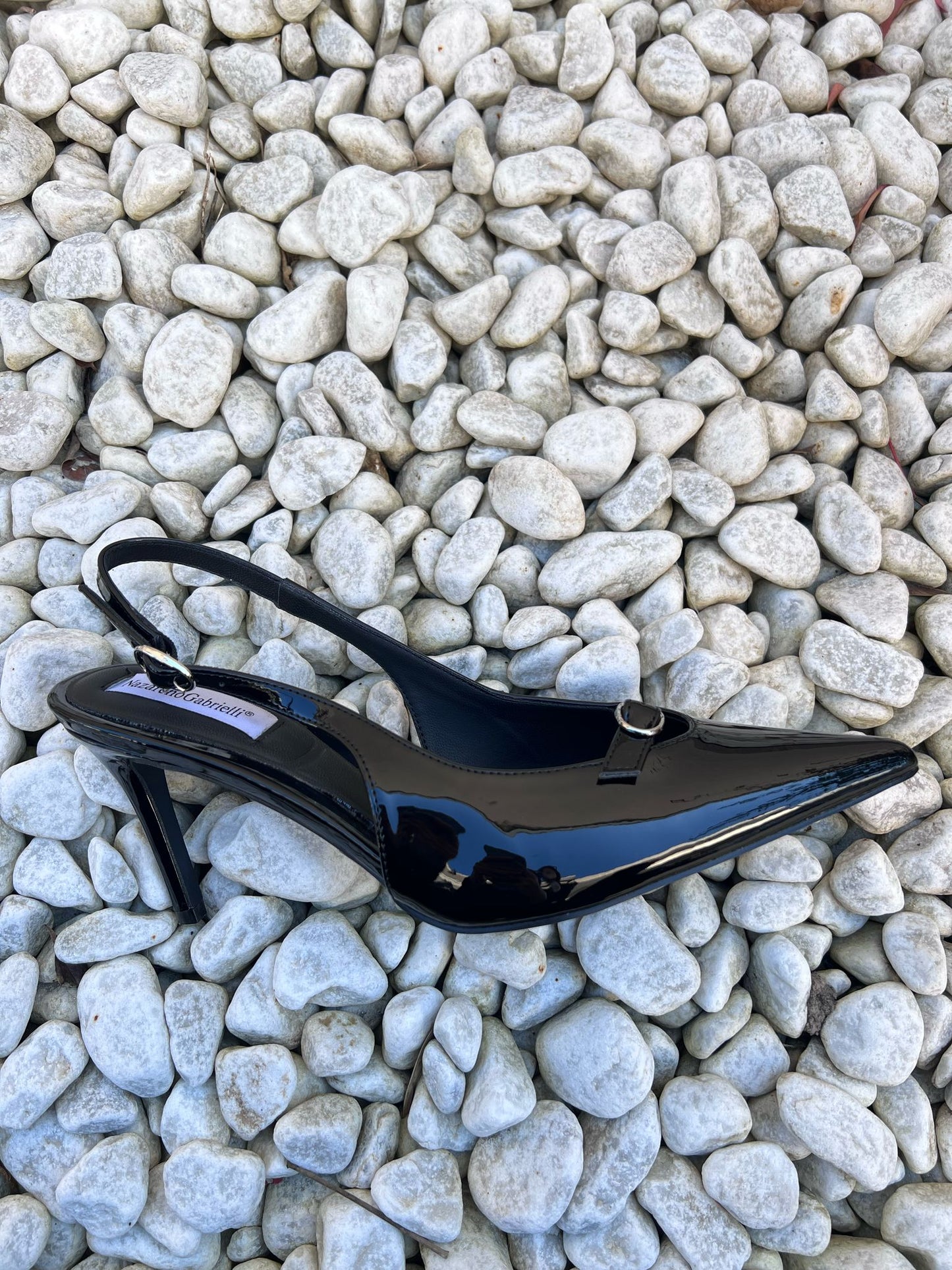 Slingback vernice - Nazareno Gabrielli