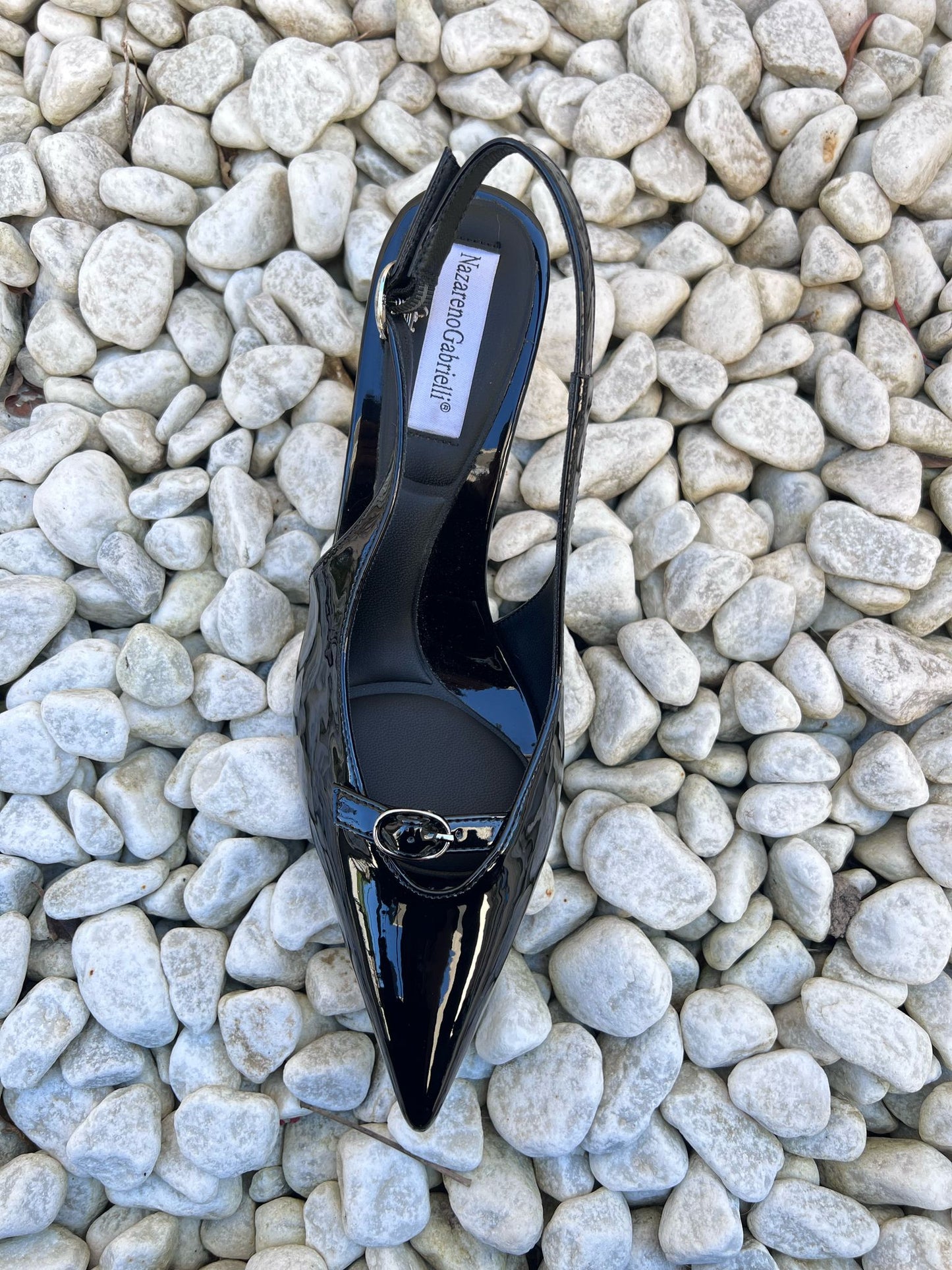 Slingback vernice - Nazareno Gabrielli