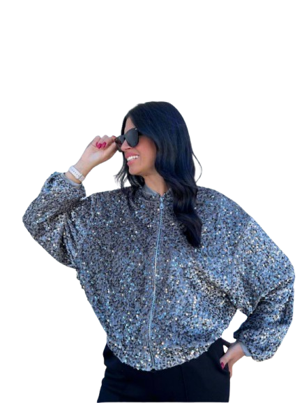 Bomber paillettes Eiki